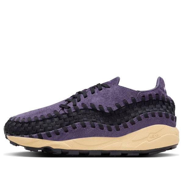 

Кроссовки air footscape woven 'dark raisin black' Nike, мультиколор