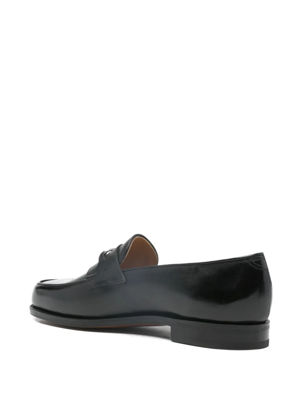 Лоферы с металлической перемычкой John Lobb, черный — фото 3