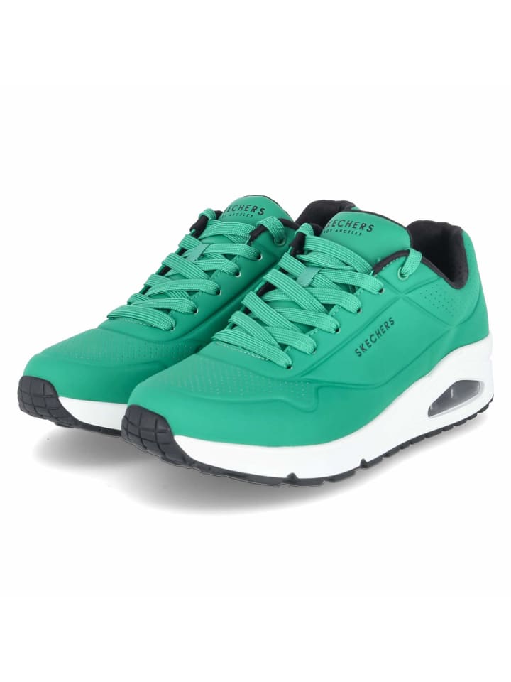 

Кроссовки на шнуровке Skechers, зеленый