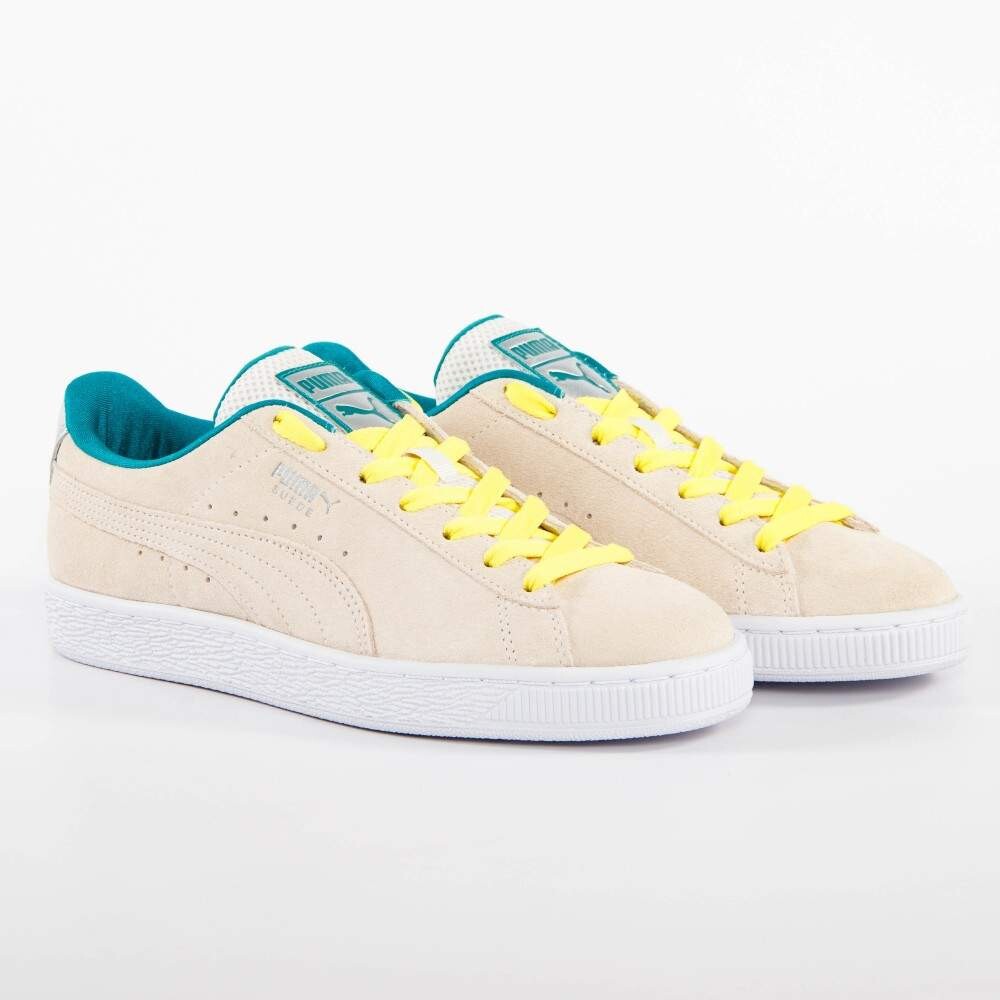 

Баскетбольные кроссовки замшевые классические Puma, бежевый
