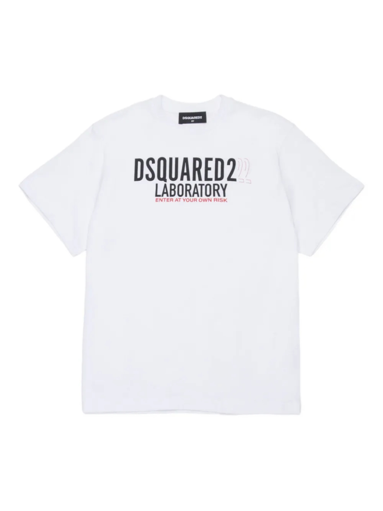 

DSQUARED2 KIDS базовая футболка, белый