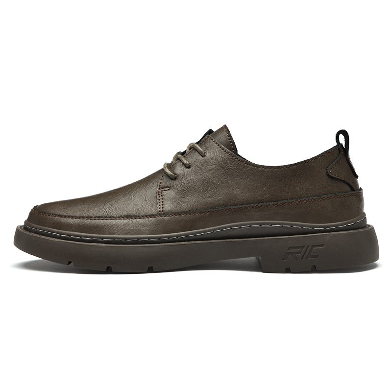 

XIMO BULL Мужские повседневные туфли мужские низкие черные хаки, цвет Khaki