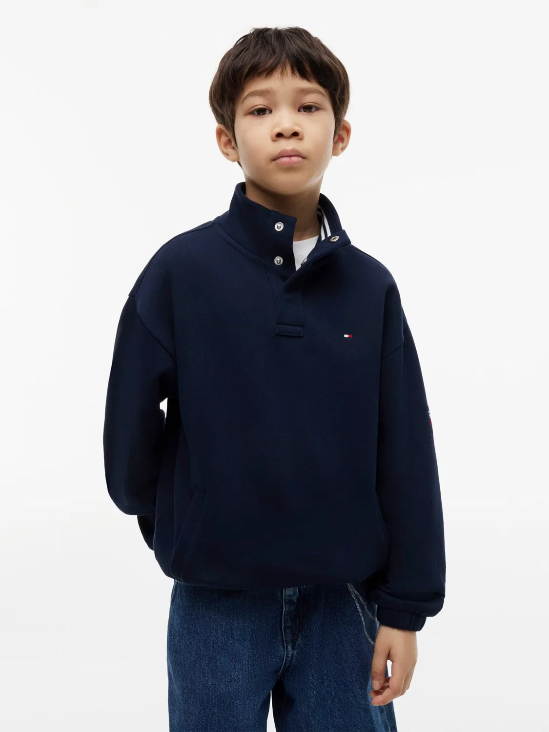 Толстовка Tommy Hilfiger, Navy — фото 3