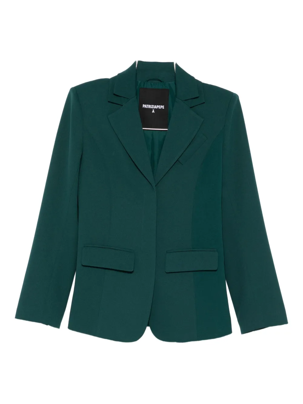 

Однобортный пиджак Patrizia Pepe, зеленый