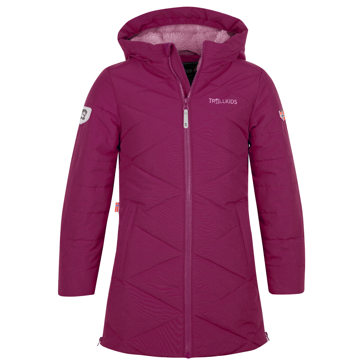 

Пальто Trollkids Girl's Bergen Coat, цвет Plum/Mauve