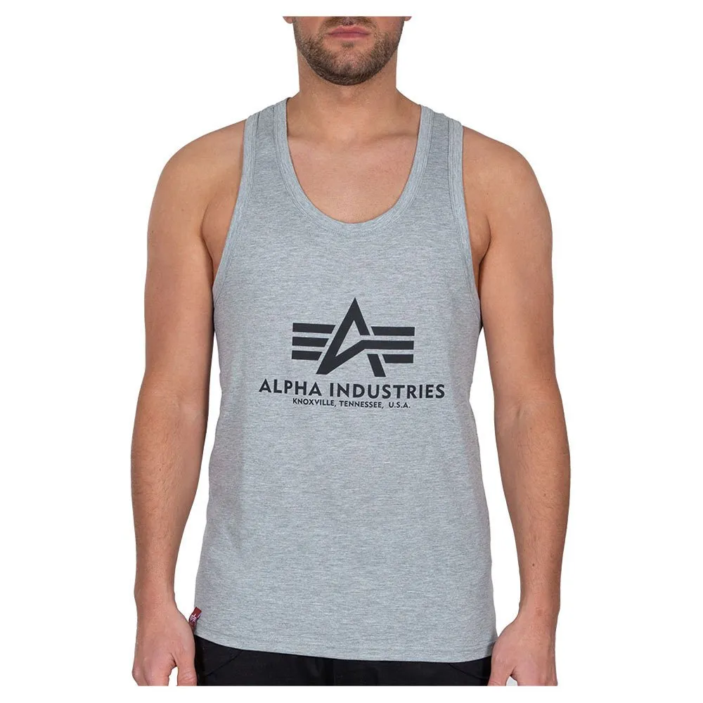 

Футболка без рукавов Alpha Industries Basic BB, серый