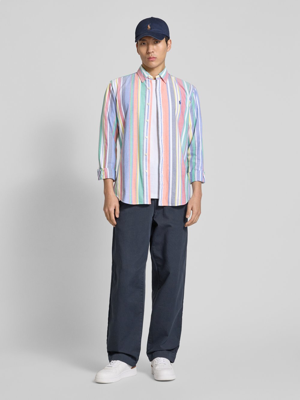 

Повседневная рубашка Custom Fit с воротником на пуговицах Polo Ralph Lauren