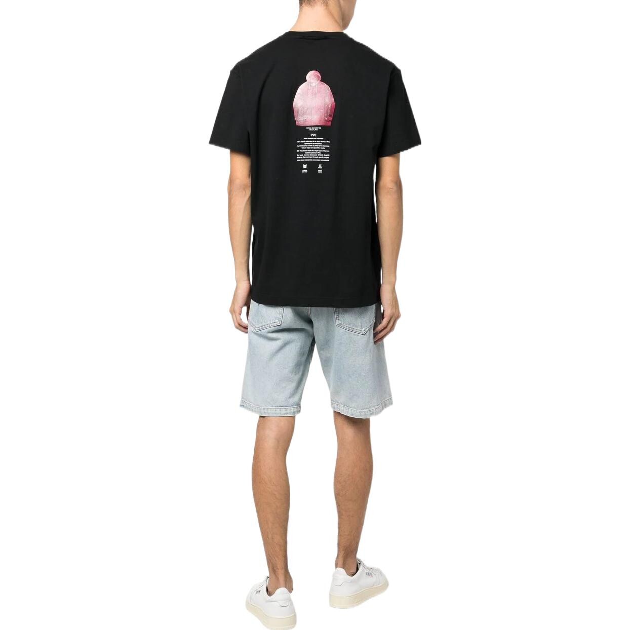 Футболка мужская Stone Island Graphic-print, черный — фото 2
