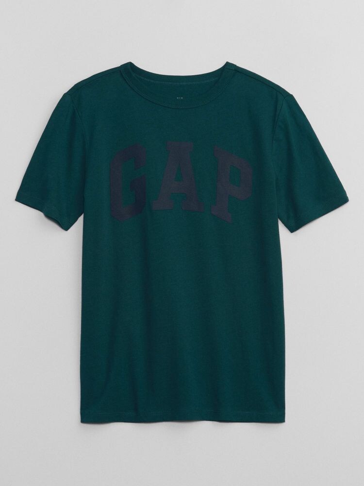 

Детская футболка с логотипом Gap, зеленый