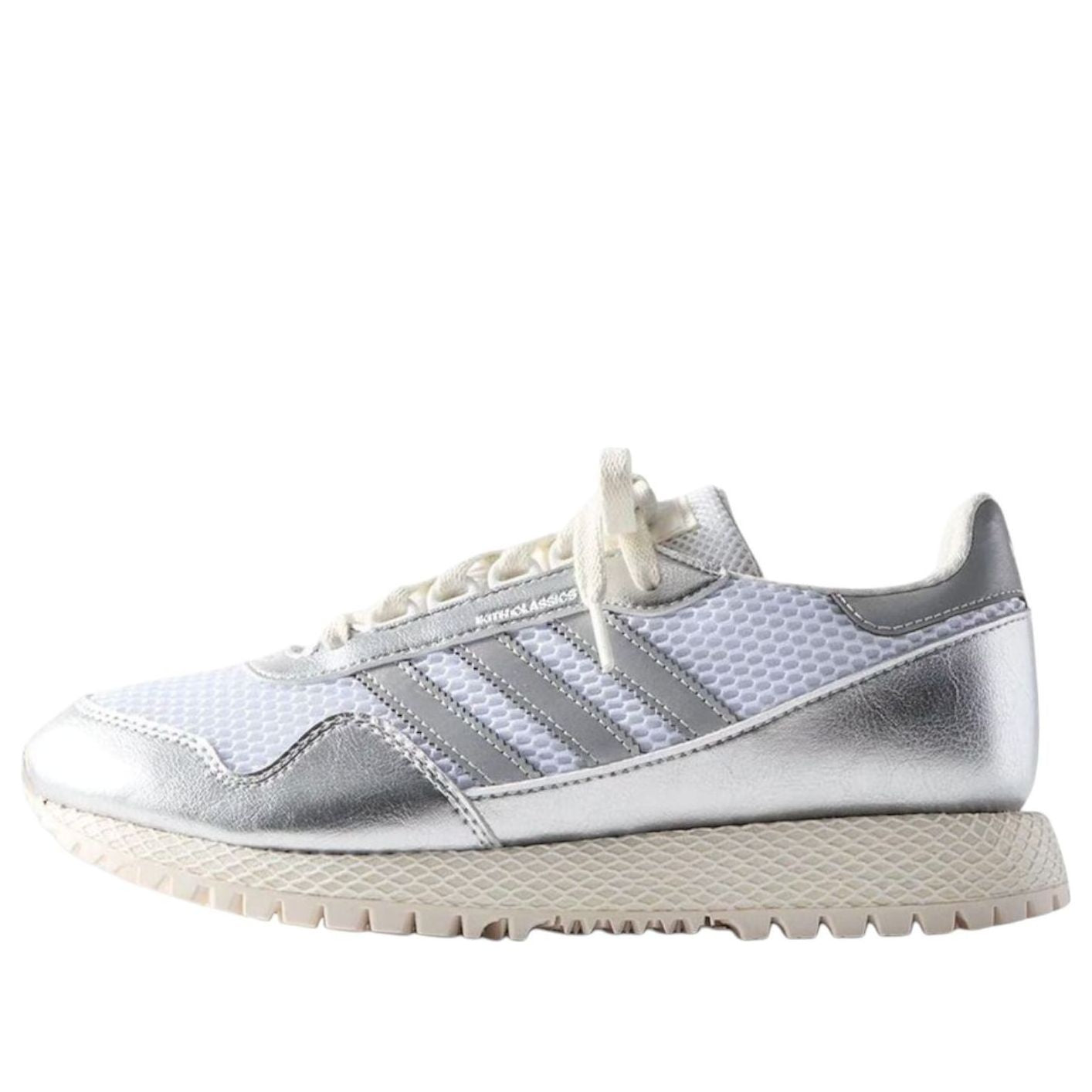 

Adidas x Kith New York 'White Metallic Silver'