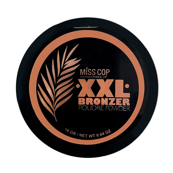 

Бронзирующая пудра Xxl Bronzer Powder Medium MISS COP