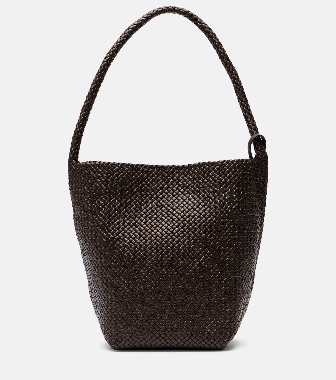 

Сумка-шоппер N/S Park Medium из плетеной кожи The Row, Dark Brown Ang