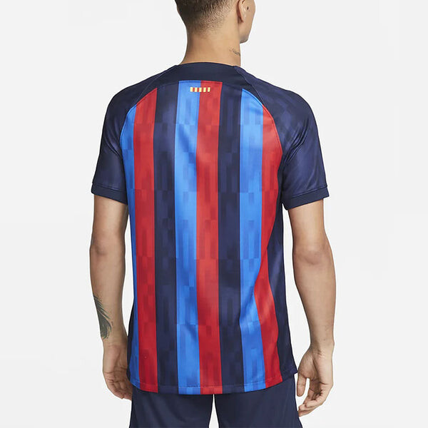 Футболка fc barcelona 22 23 стадион домашний Nike, синий — фото 4