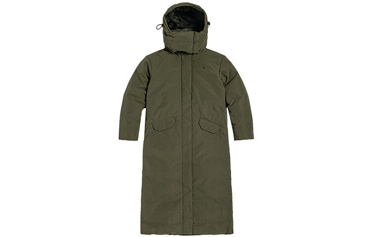 

Пуховик женский зеленый The North Face
