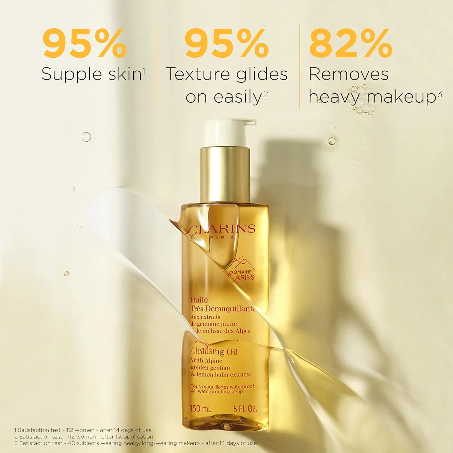 Гидрофильное масло Clarins — Total Cleansing Oil - средство для снятия стойкого, плотного и водостойкого макияжа и — фото 2