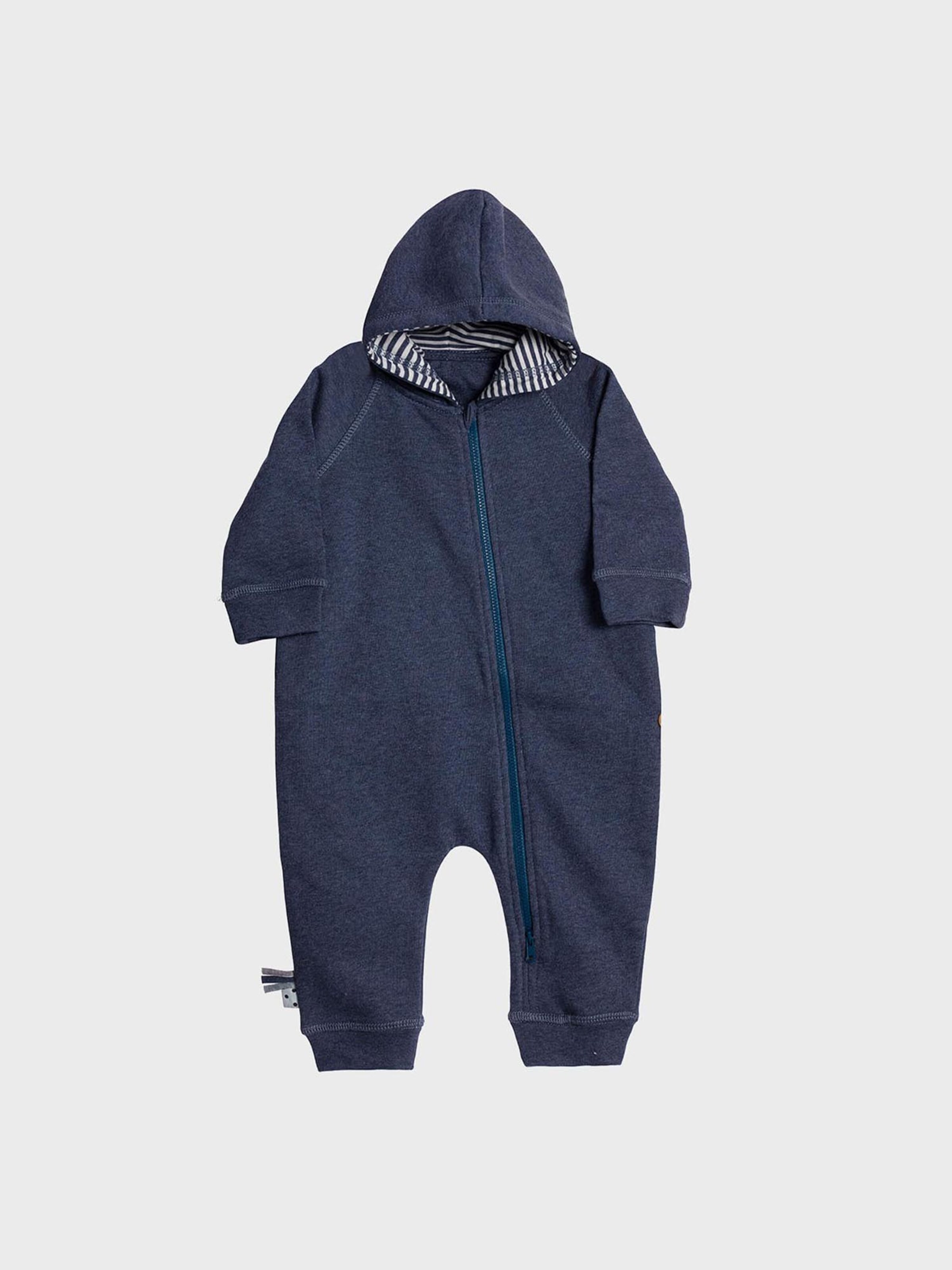 

OrganicEra Комбинезон 'Organic Baby Jumpsuit with Zip' в цвете Indigo