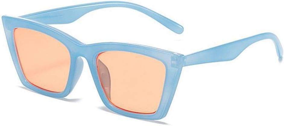 

Ретро-солнцезащитные очки «кошачий глаз» для женщин, увеличенного размера, с градиентным переходом цвета, защита от ультрафиолета UV400, очки для вождения JWMSXYQR, Blue