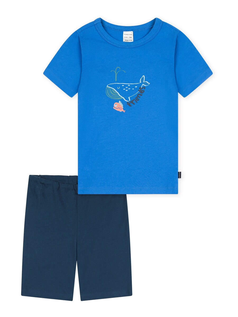 

Пижама SCHIESSER Boys World, аква
