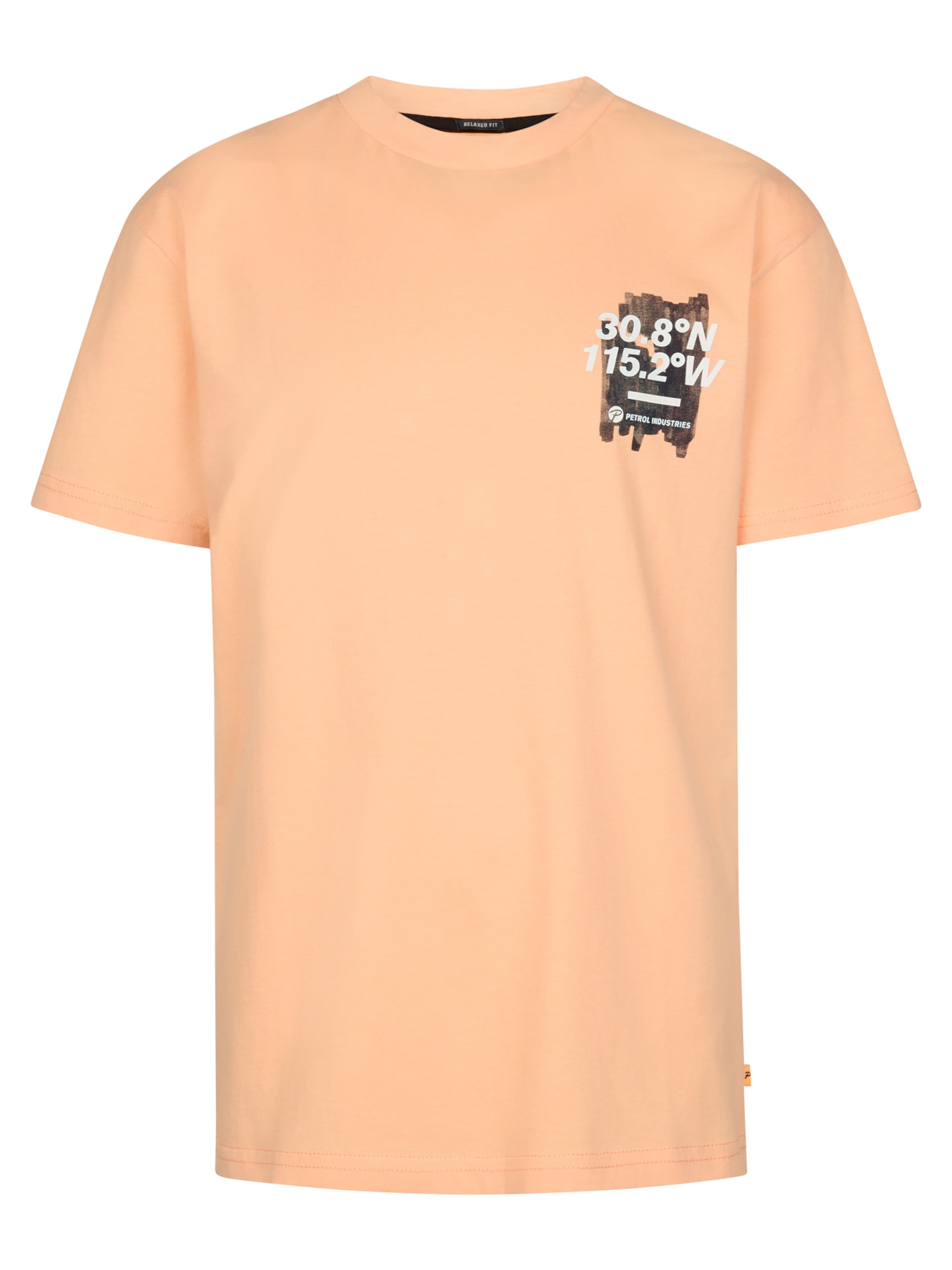 

Petrol Industries Футболка в светло-оранжевом цвете
