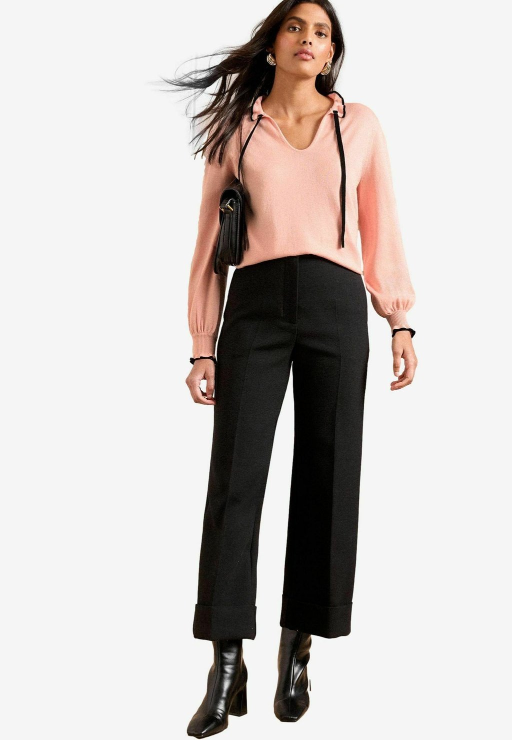 

Джемпер SCALLOP TIE NECK Love & Roses, розовый