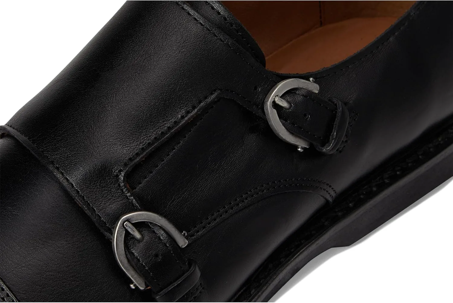 Мужские туфли-монки Allen Edmonds Kingstonvers, черный — фото 4