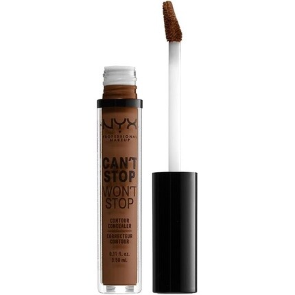 

Nyx Can’t Stop Won’t Stop Контурный консилер с полным покрытием Мокко 3,5 мл, Nyx Professional Makeup