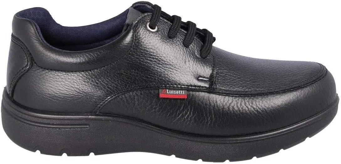 Мужские повседневные туфли Luisetti Blucher Street 31002ST из натуральной кожи, 100% коровья кожа, Black — фото 2