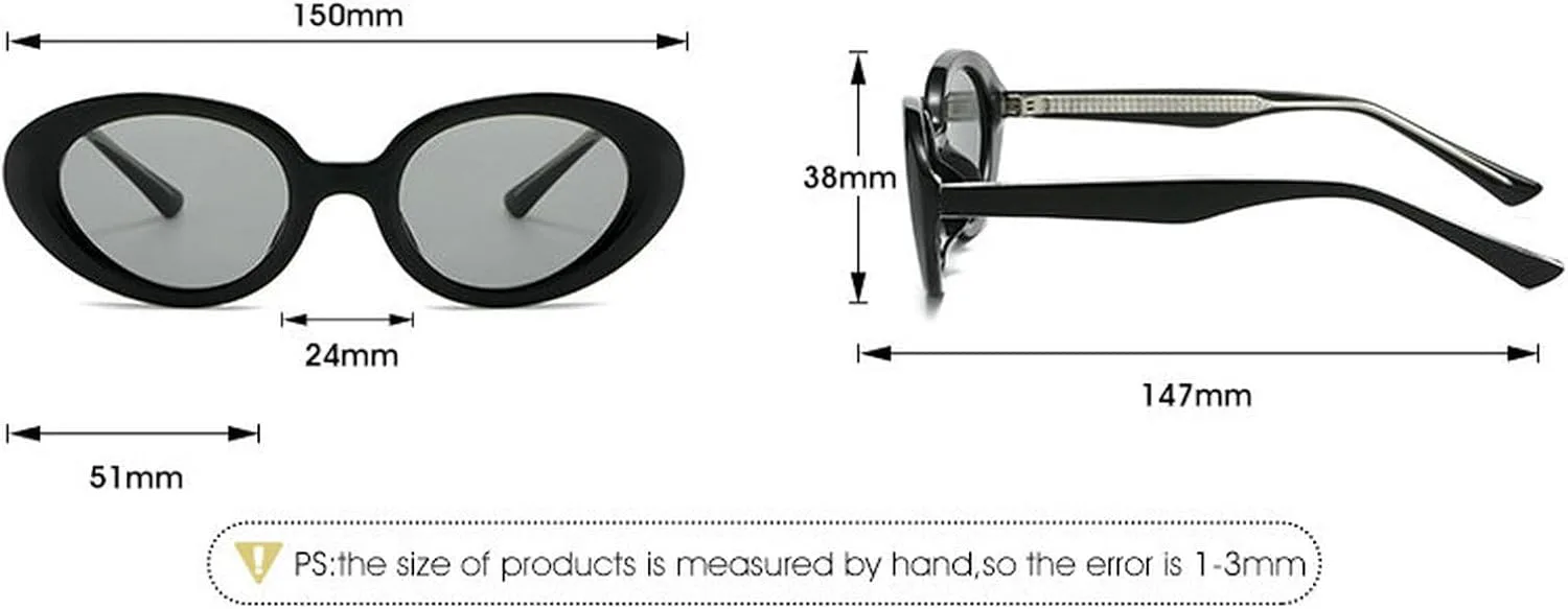 

Солнцезащитные очки COTIA в стиле ретро для женщин и мужчин, модные овальные очки в стиле Y2K, яркие цвета, панк-стиль, очки для активного отдыха, Green Tea