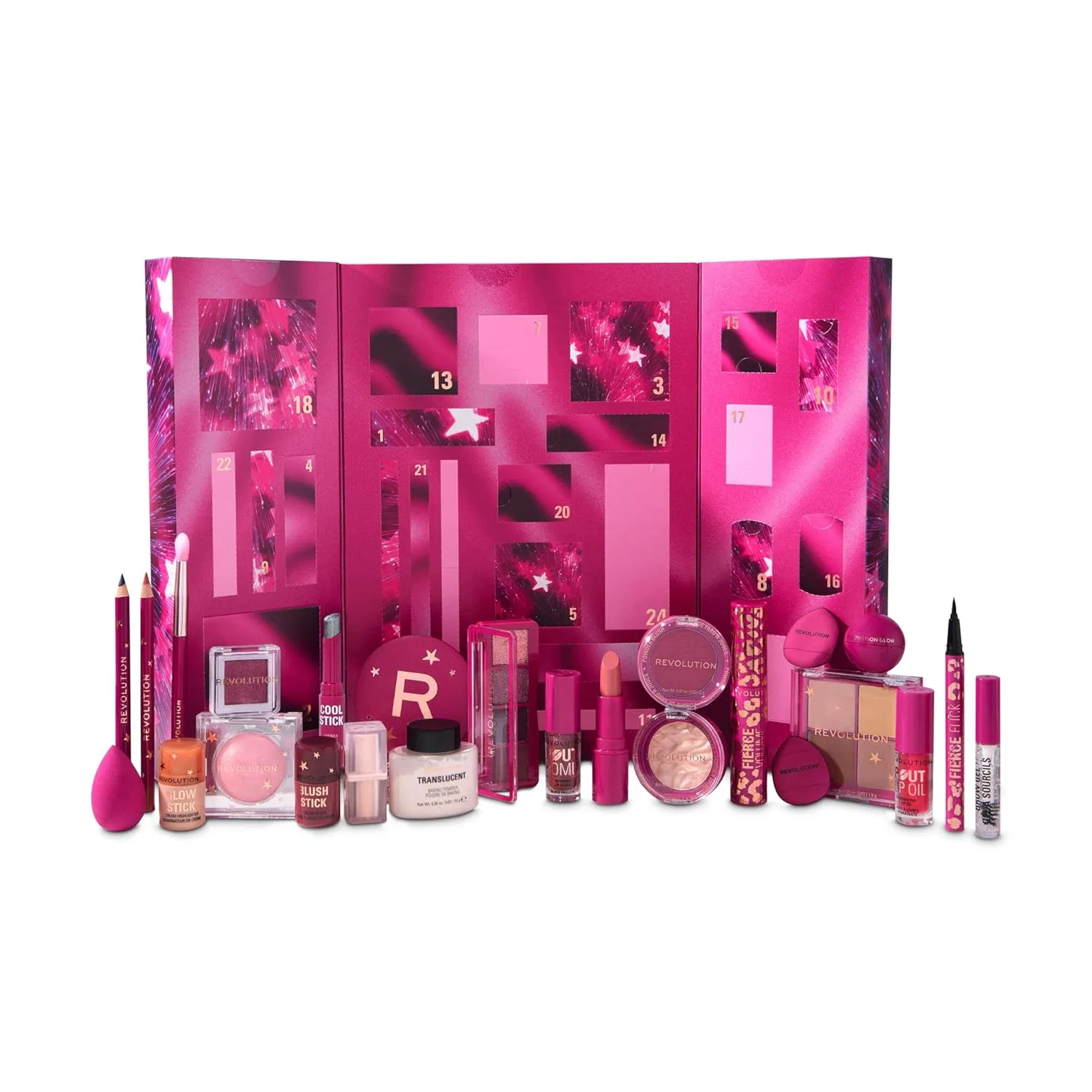 Адвент-календарь «Makeup Advent Calendar 2025» от Revolution Makeup Revolution Beauty London