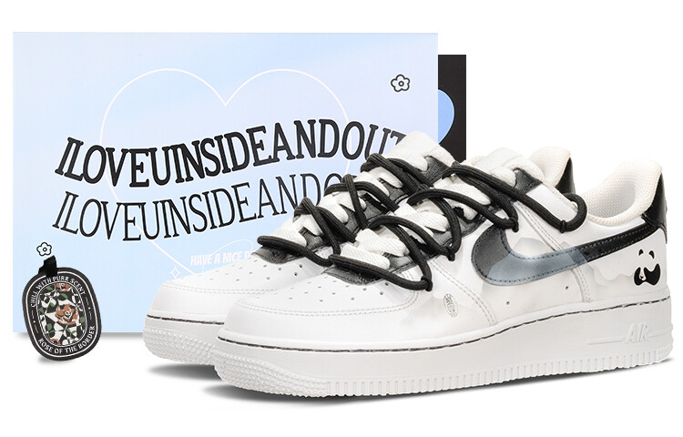 

Кроссовки Nike Air Force 1 Skateboard Shoes Men Low-Top White Black