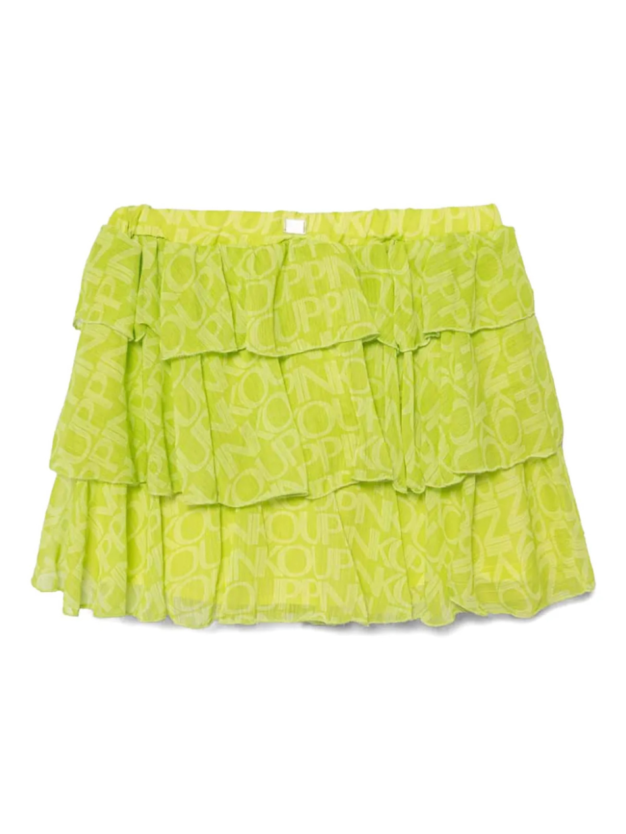 

Pinko Kids юбка с логотипом, зеленый