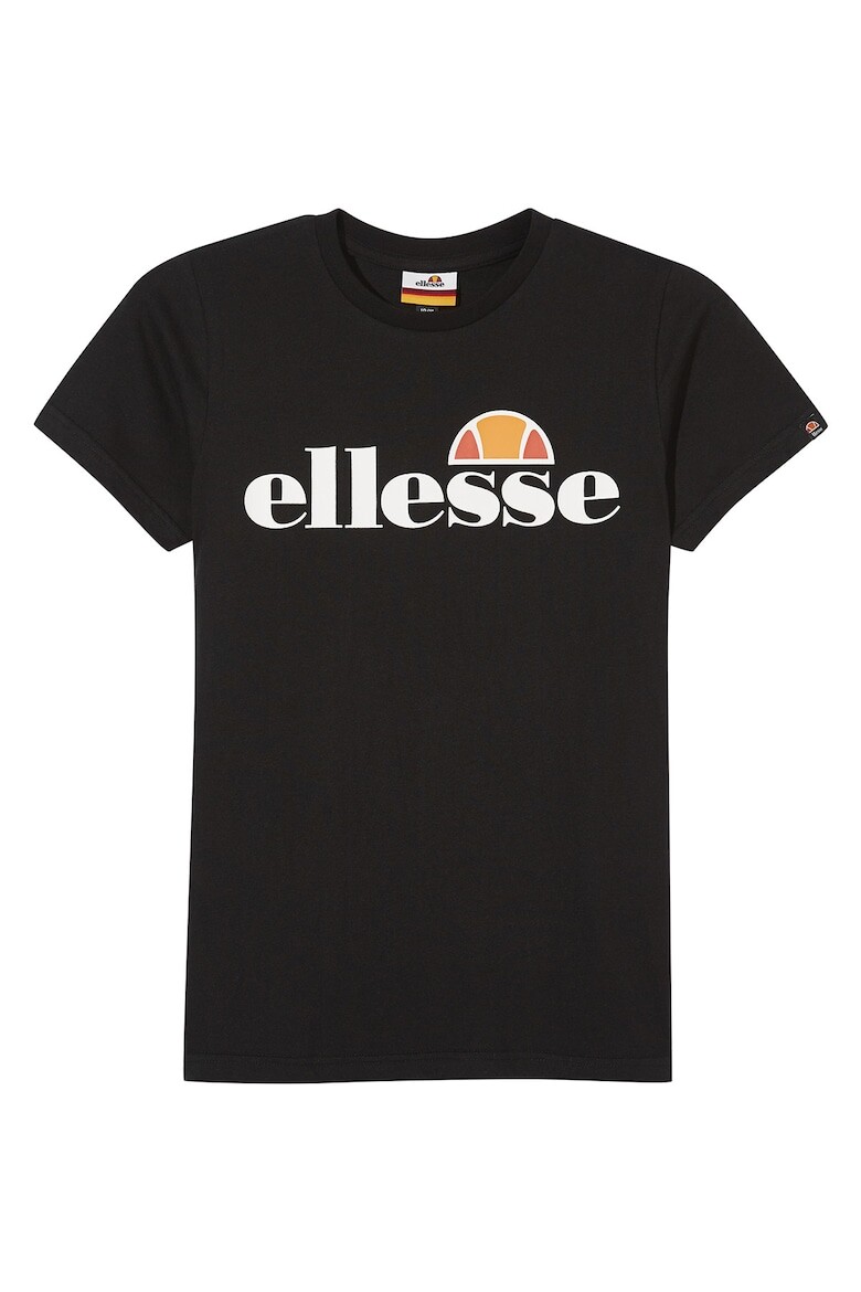 

Футболка с овальным вырезом и логотипом Ellesse, черный