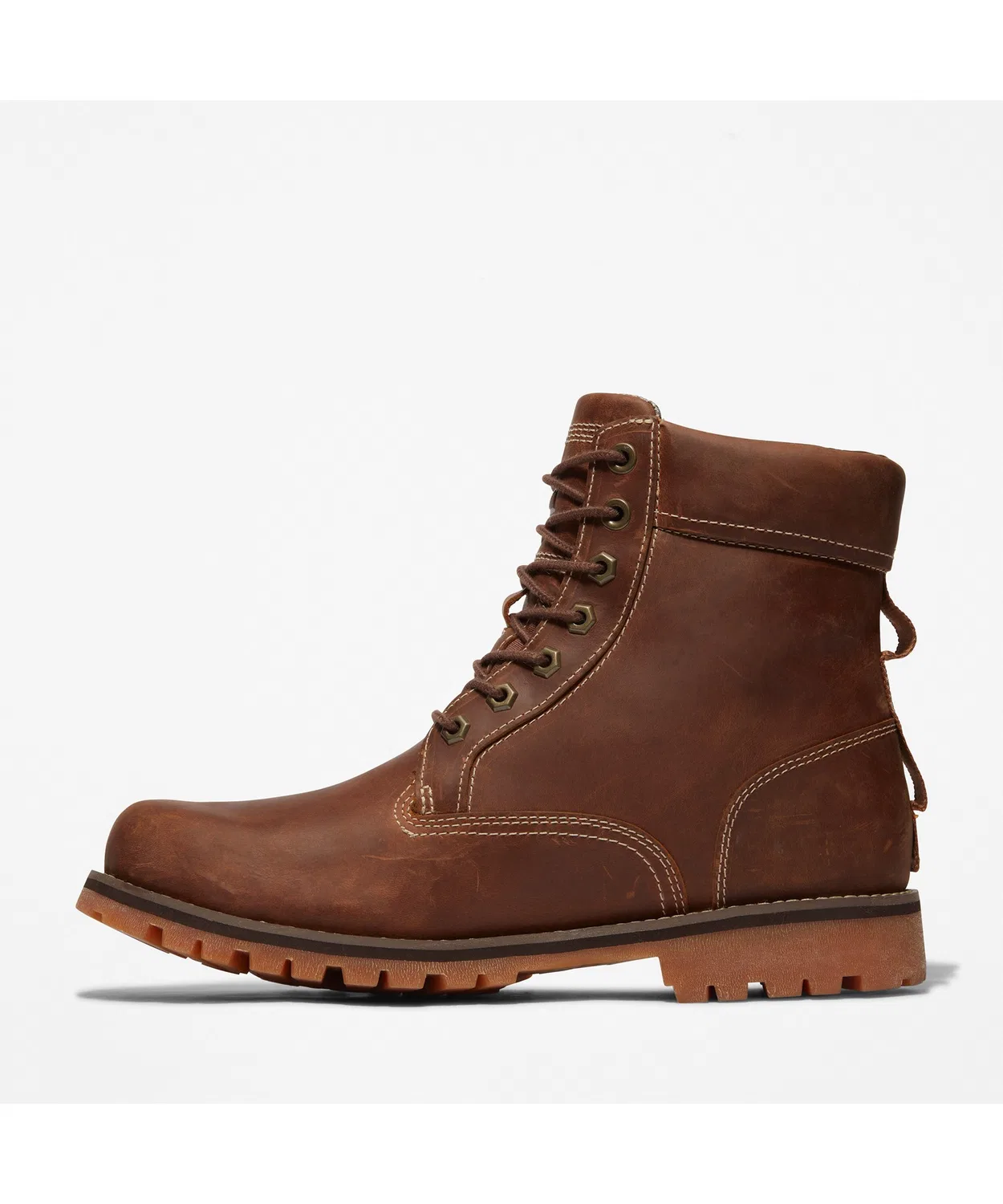 Ботинки водонепроницаемые Timberland из натуральной кожи, дерево — фото 4