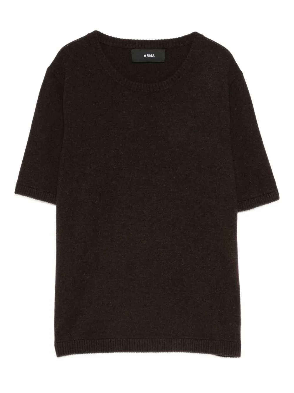 

Свитер с короткими рукавами Arma, черный