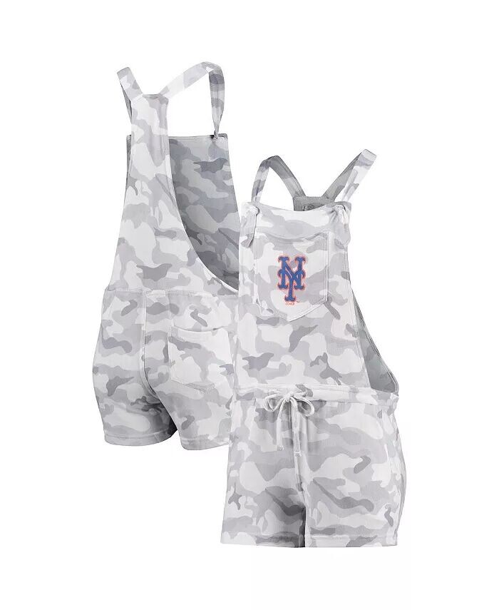 

Женский серый комбинезон New York Mets Camo Concepts Sport