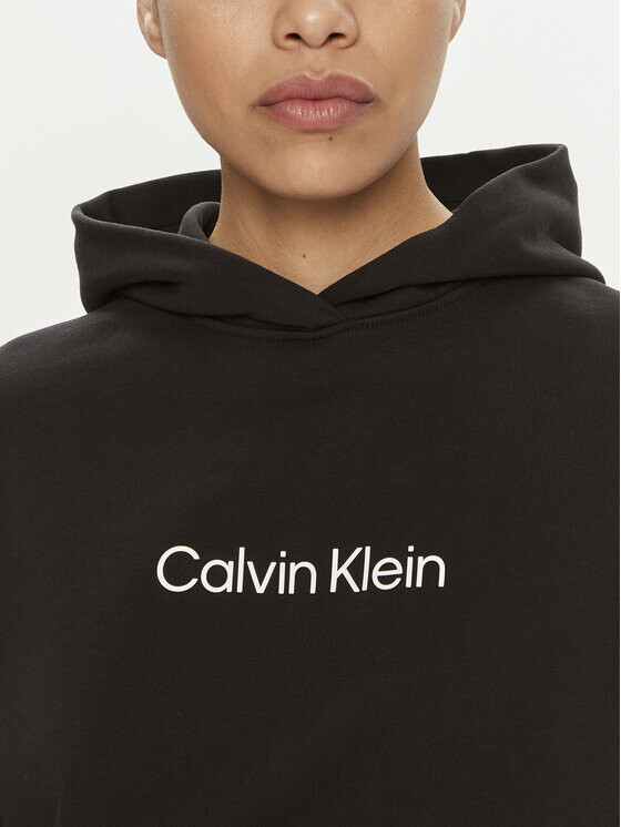 Толстовка стандартного кроя Calvin Klein, черный — фото 4