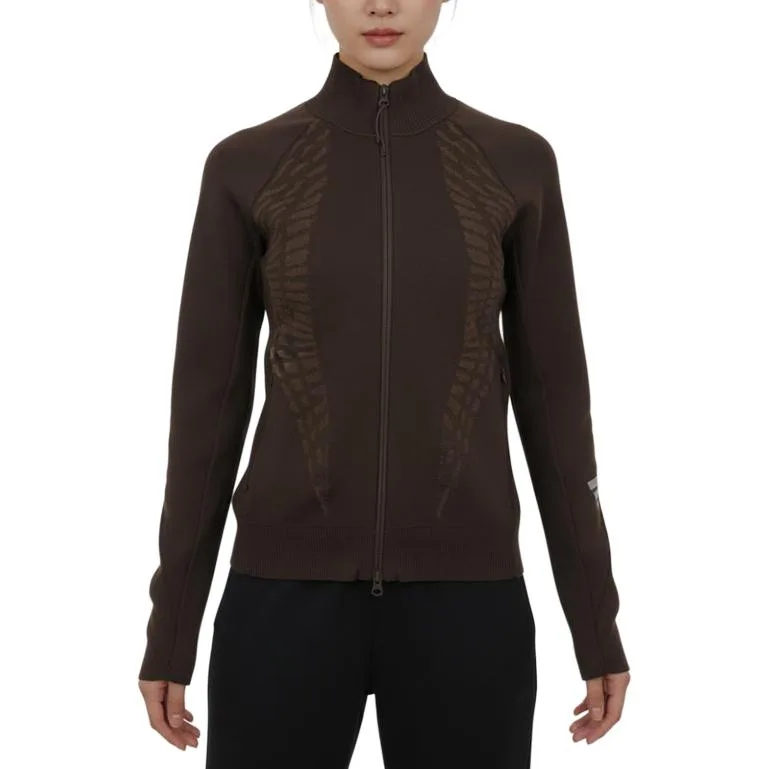 Куртка W KNWEA JKT Adidas, темно-коричневый