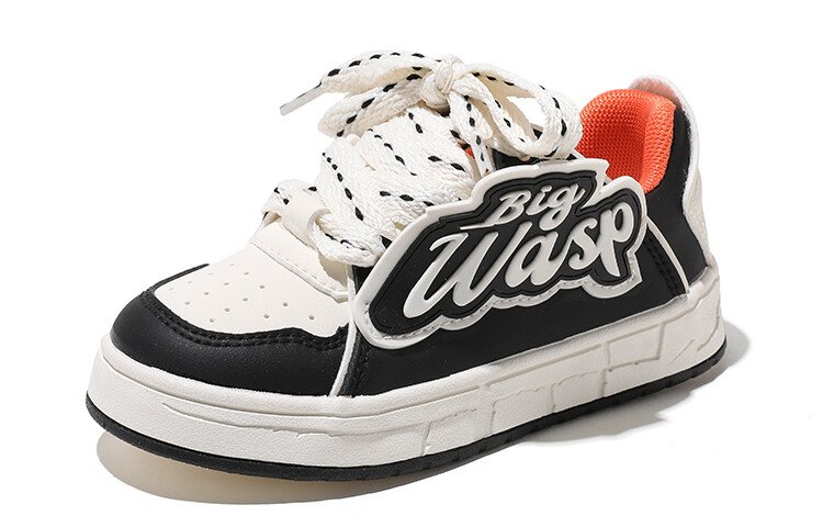 Кроссовки BIG WASP Kids Skateboarding Shoes Kids Low-top, бежевый — фото 4