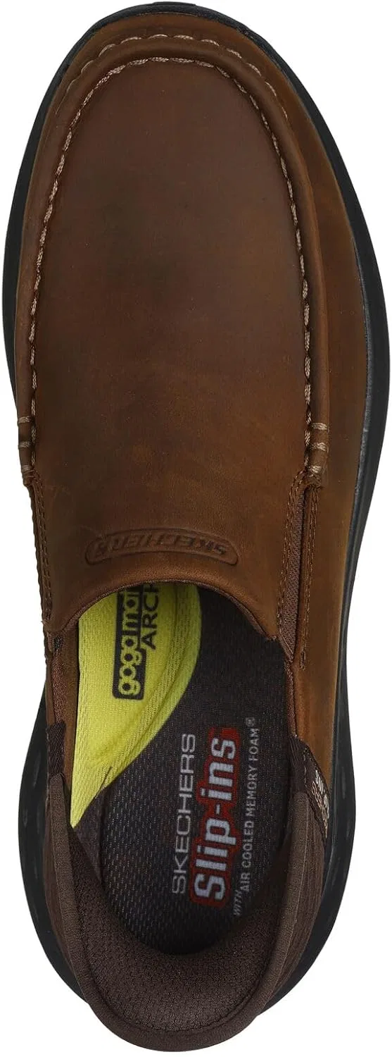 Мужские кроссовки Skechers Go Walk Evolution Ultra-enhan, 2-Ralven Taupe — фото 4