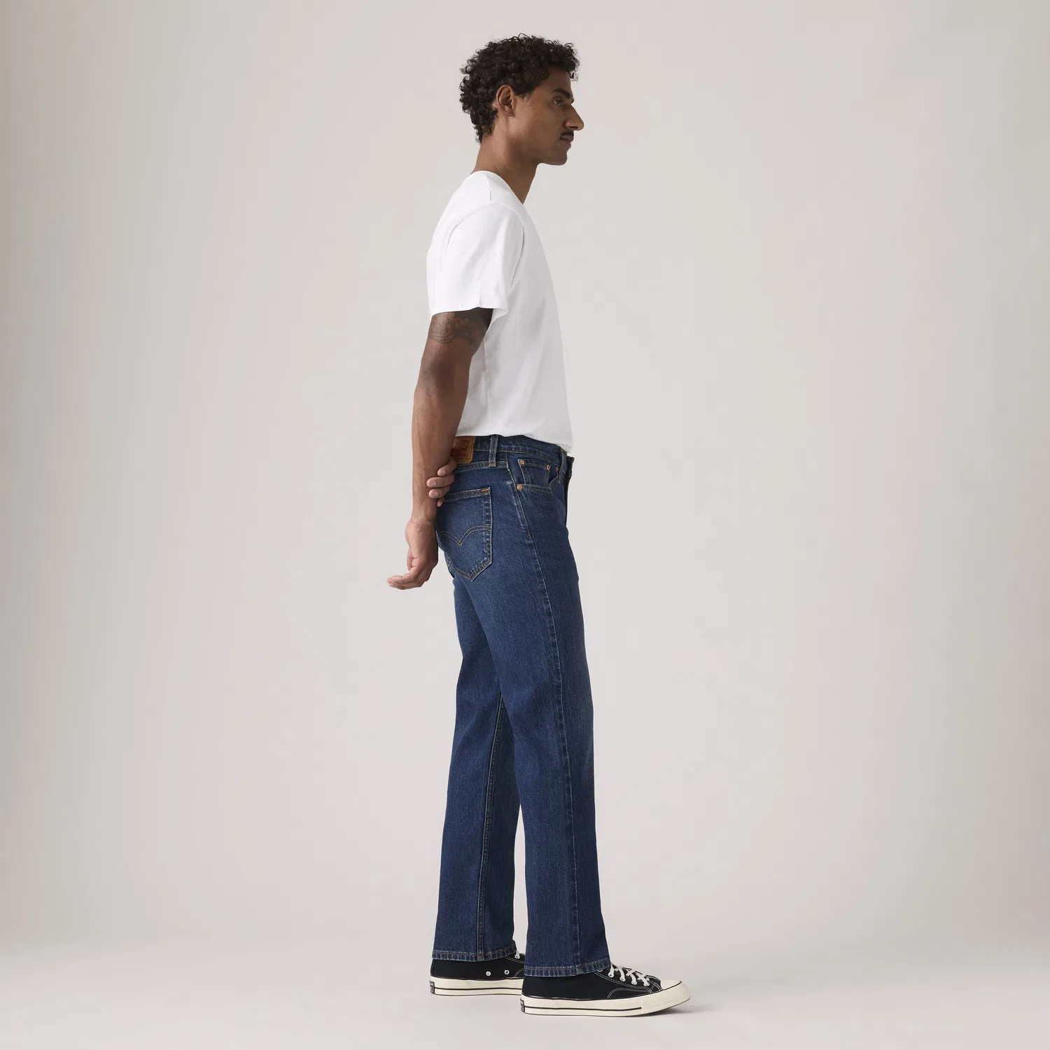 Прямые мужские джинсы 514 Levi's, Blue — фото 4