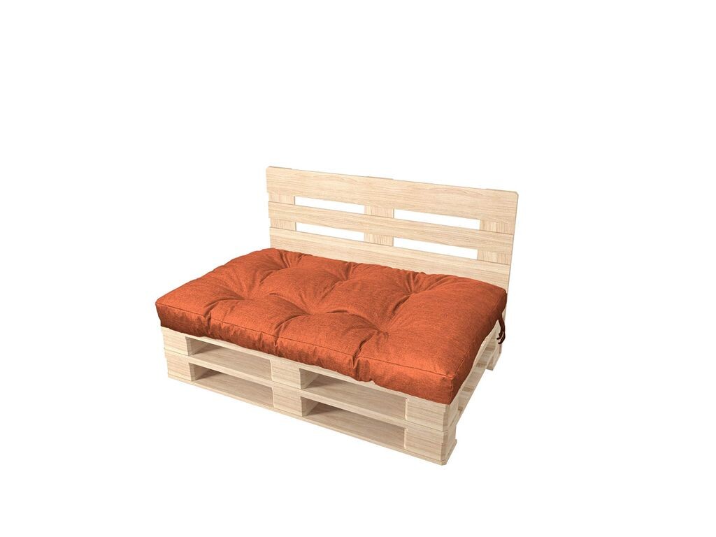 

Pillows24 - Подушка для поддонов - сиденье 120x80 оранжевого цвета - водонепроницаемый материал, устойчивая к ультрафиолетовому излучению набивка для европоддонов - для внутреннего и наружного использования