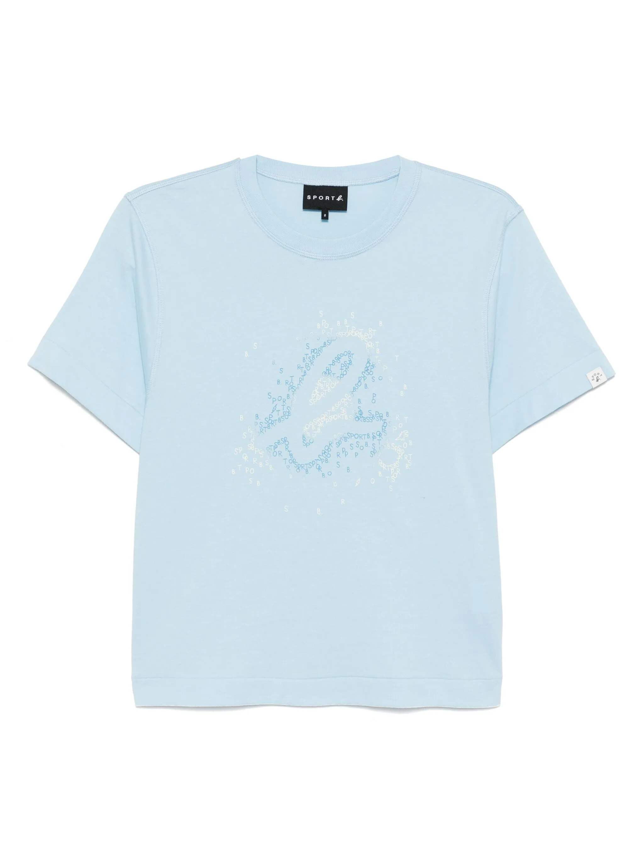 

Футболка с логотипом Sport B. By Agnès B., синий