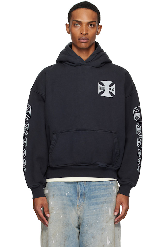 

Толстовка Rhude для мальчиков Rhude, черный