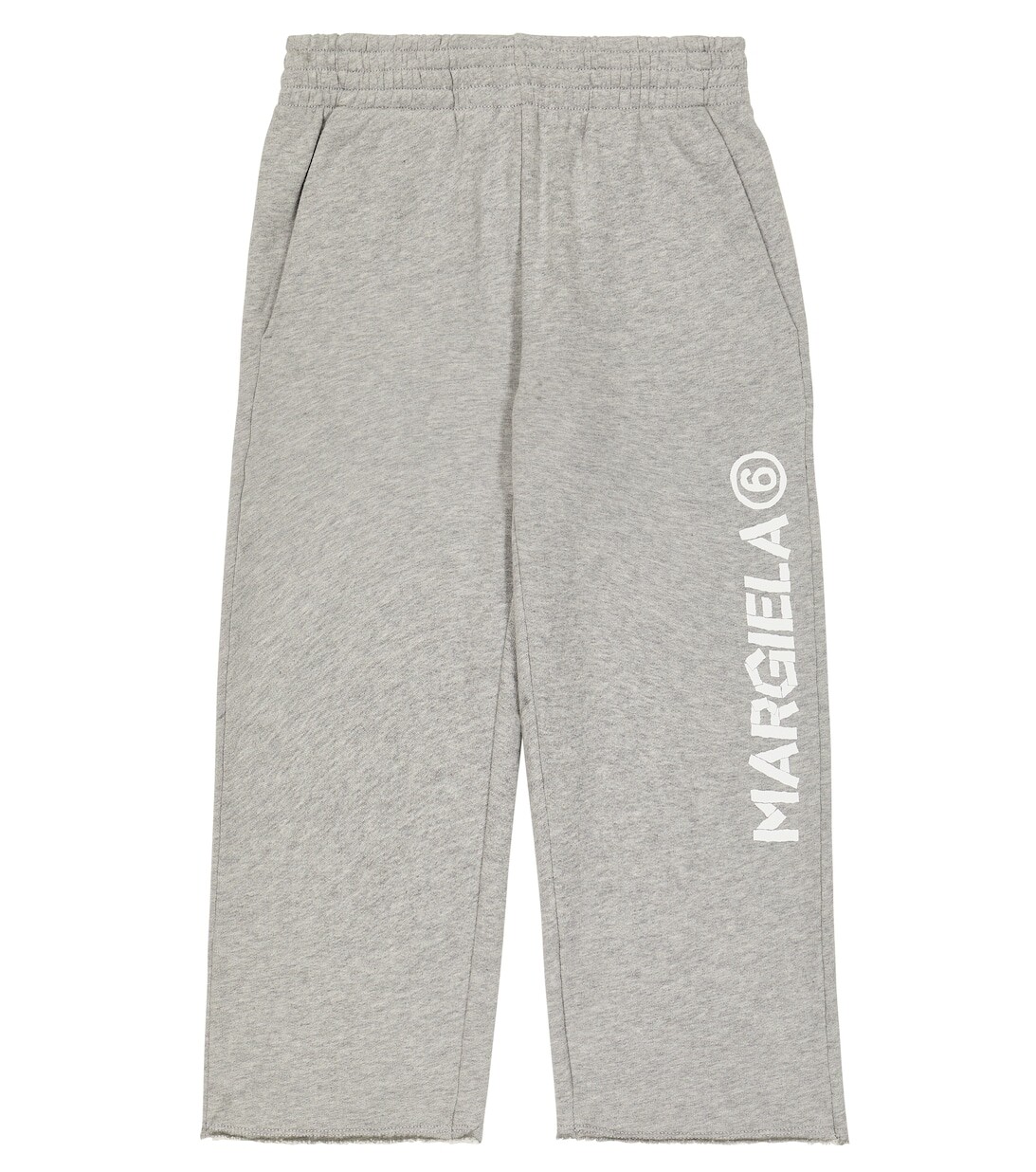 

Хлопковые спортивные штаны MM6 Maison Margiela, серый