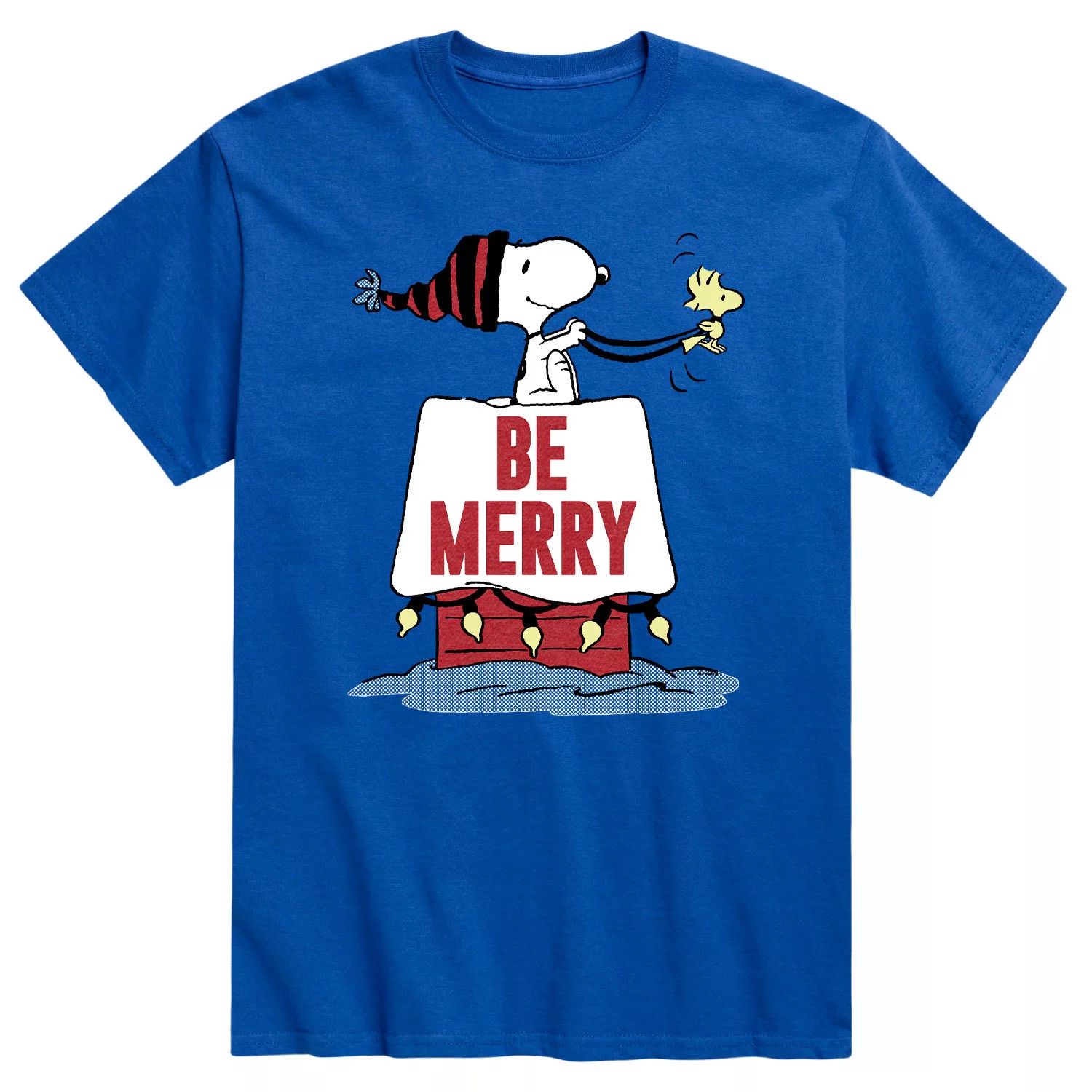 

Мужская футболка Snoopy Be Merry с арахисом Licensed Character