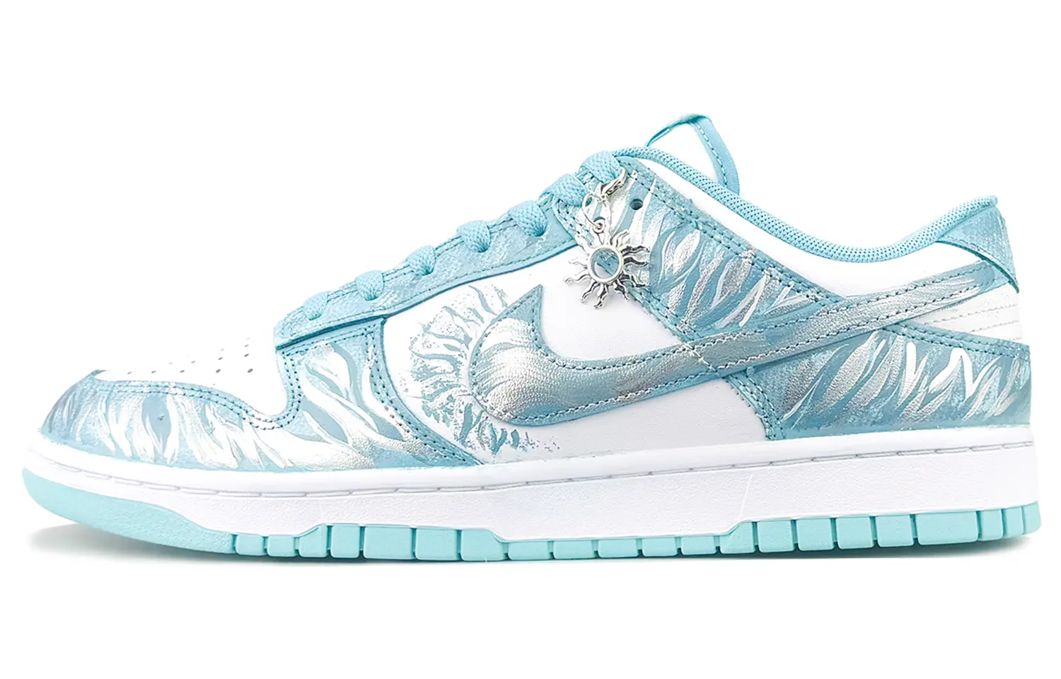 

Nike Кроссовки для скейтбординга Dunk, износостойкие, низкие, мужские, светло-синие