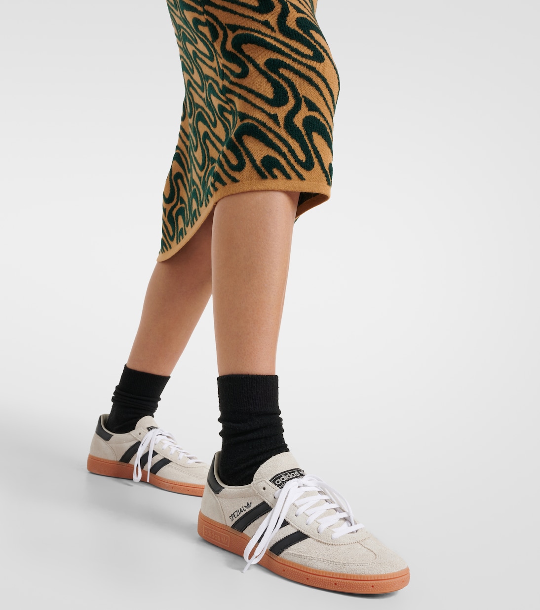 Кроссовки Handball Spezial Adidas, Aluminium — фото 4