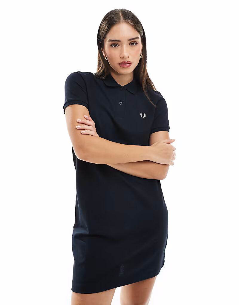 

Платье-поло Fred Perry темно-синего цвета