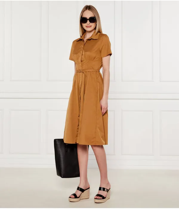 Блестящие кожаные туфли на танкетке Michael Kors, черный — фото 2