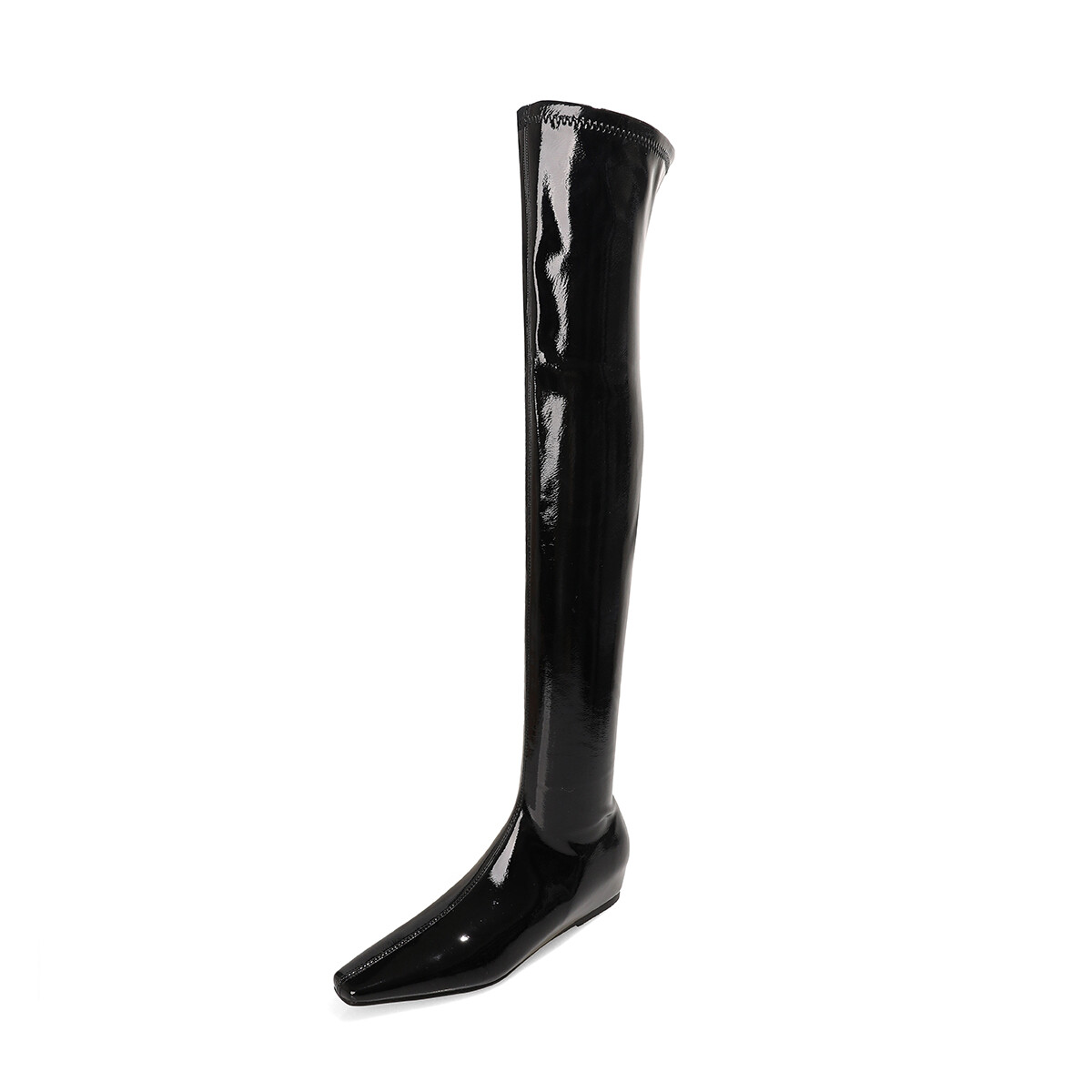 

Сапоги женские Sifeiro, цвет Black Patent Leather
